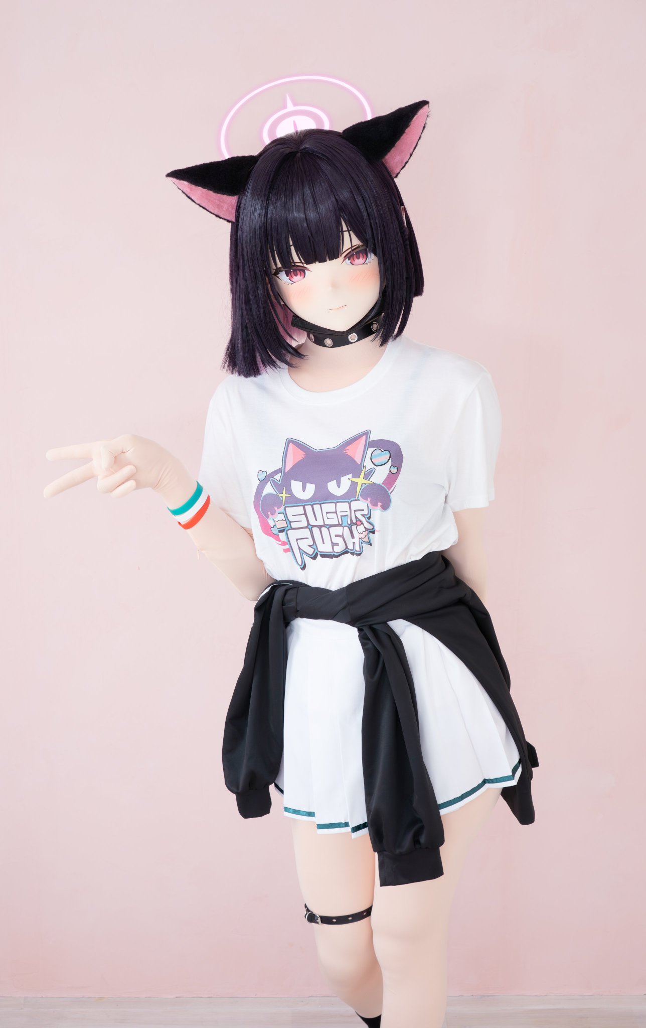 そ*ぬ様 カズサ ベース ブルアカ コスプレ SUGAR RUSH そ*ぬ様 カズサ ベース ブルアカ コスプレ SUGAR RUSH - メルカリ
