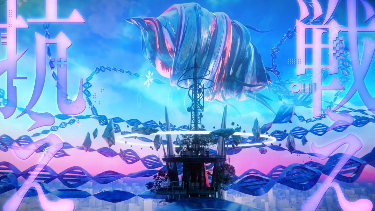 eallinjp's tweet image. TVアニメ『神椿市建設中。』
12話ED楽曲「魔女（真）sinka ver」MVを
Eallin japan 川サキが監督＆制作いたしました。

『神椿市建設中。』を思い返しながら
MVをお楽しみいただけたらと思います。

#VWP #神椿市建設中 

Production Eallin Japan
Kenji Kawasaki / Eiji Takada / TECH. / Q-taro