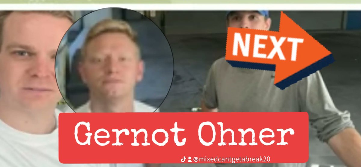 mixedberri's tweet photo. @RealCandaceO  Gernot Ohner......This him? 🤔  
#charliekirkassassination #CandaceOwens  #wedontknowweknowknow https://t.co/Yn0fOoobAa