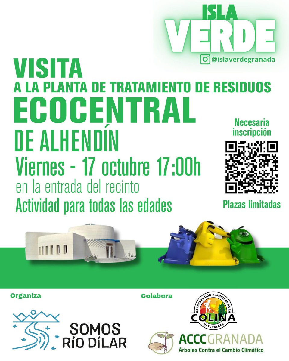 arrendajillo's tweet photo. ¿A dónde va nuestra basura? ¿Qué tratamiento recibe? ¡Vente para averiguarlo in situ! https://t.co/LJfpuAnJVx