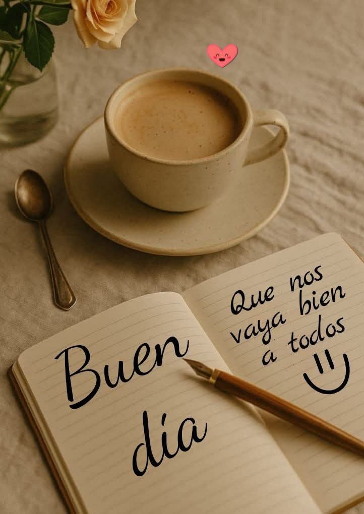 ¡Buenos días! 
Que este #Octubre nos vaya bonito a todos. ☕❤️