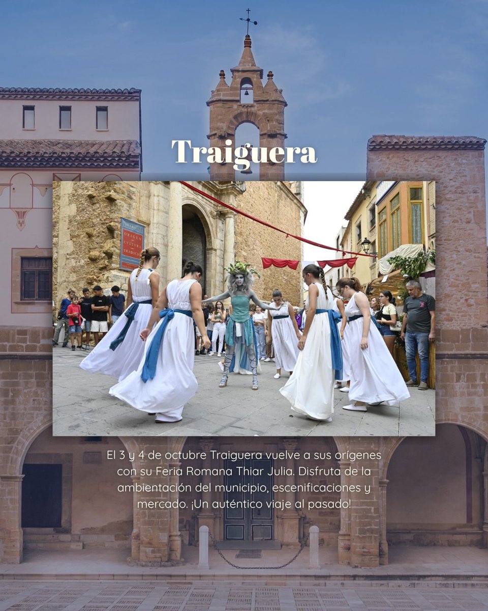 turcastellon's tweet photo. El otoño ya está aquí y nuestra provincia está llena de planes. 🍁

👉🏼Estos 3 destinos son perfectos para visitar este octubre. Disfruta de su patrimonio, gastronomía y tradiciones que te conquistarán.

#TurismoDeCastellón #CastellónInfinitamenteÚnica #PlanesCastellón https://t.co/lRaGJAwtnq