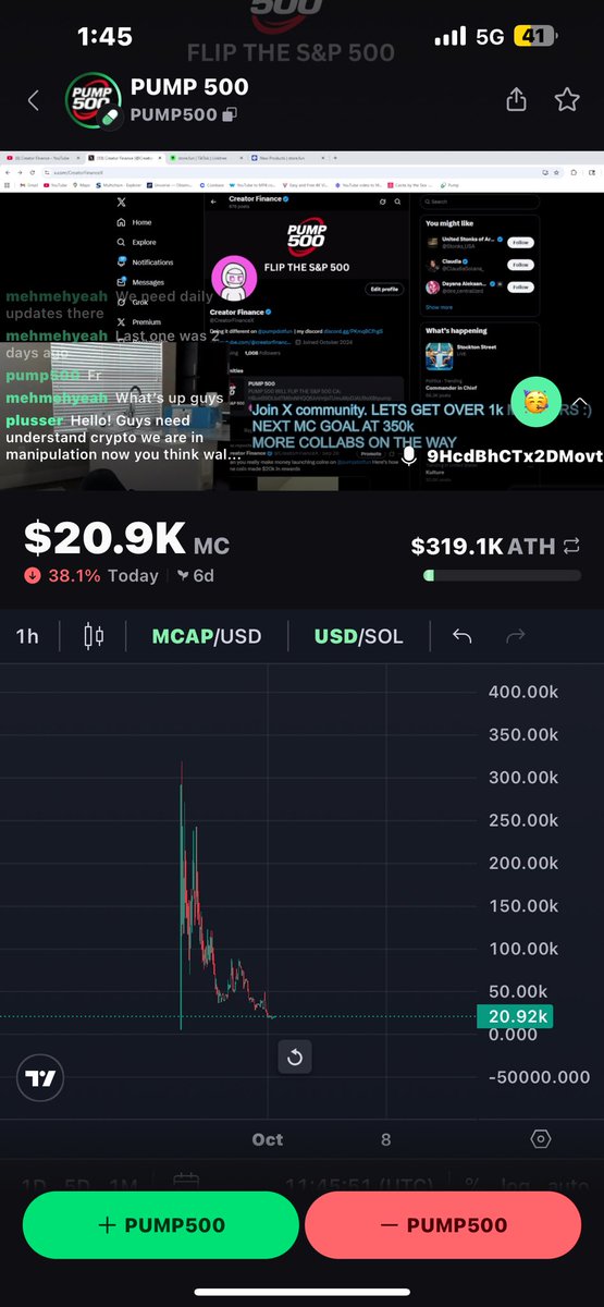 WhatUMean7771's tweet image. Dont look at the chart!✨ just Wait And enjoy the ride🚀