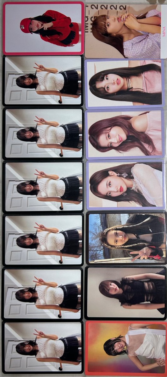 1部トレカ卒しますт т
譲 モモトレカ 他メントレカ
求 買取（交換×）

TWICE ナヨン ジョンヨン モモ サナジヒョ ミナ ダヒョン チェヨン ツウィ 買取 交換 トレカ 
#TWICE交換 #TWICE買取