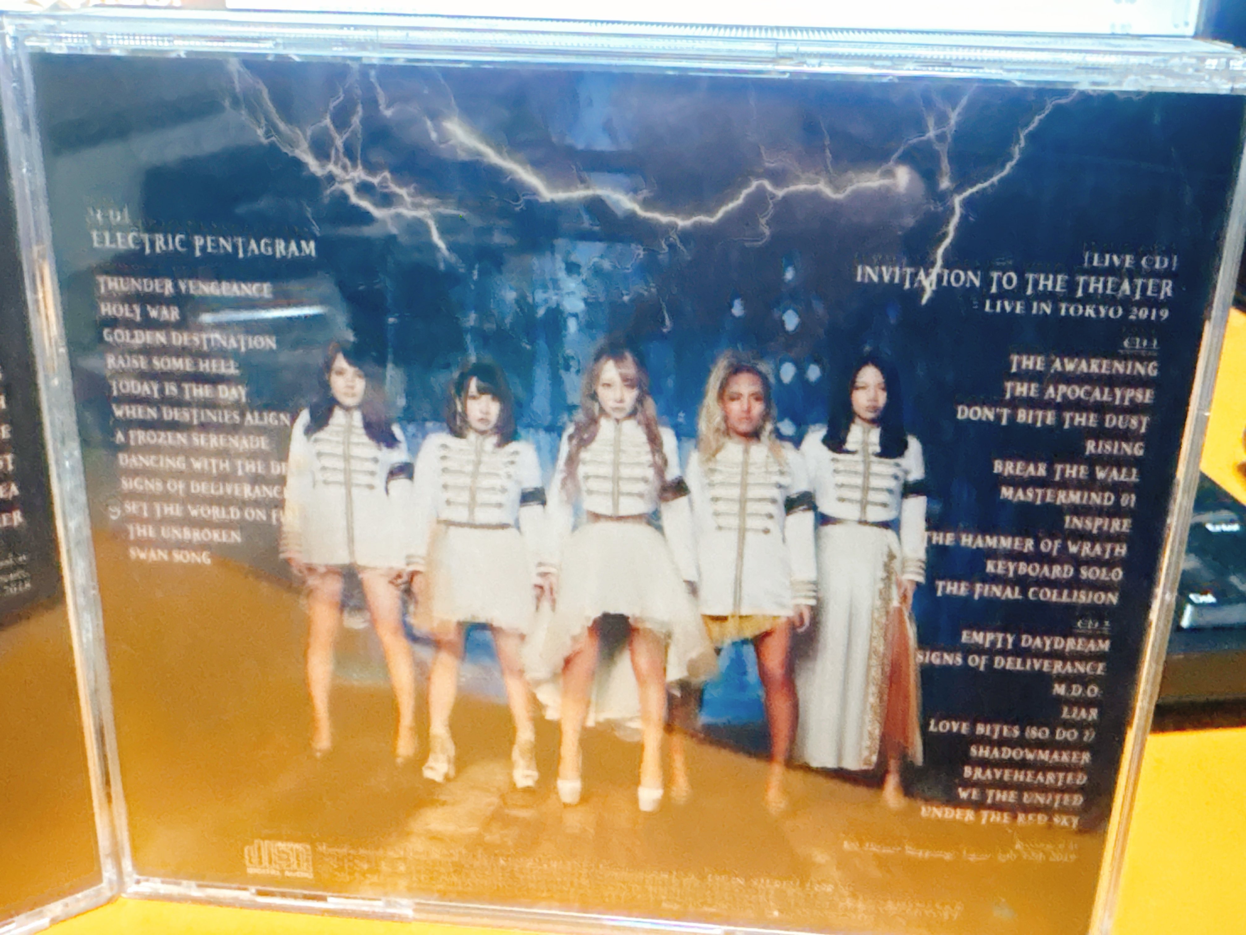 【LOVEBITES】ELECTRIC PENTAGRAM 完全生産限定盤B LOVEBITES / ELECTRIC PENTAGRAM(完全限定盤B:CD3枚組) | 今日も