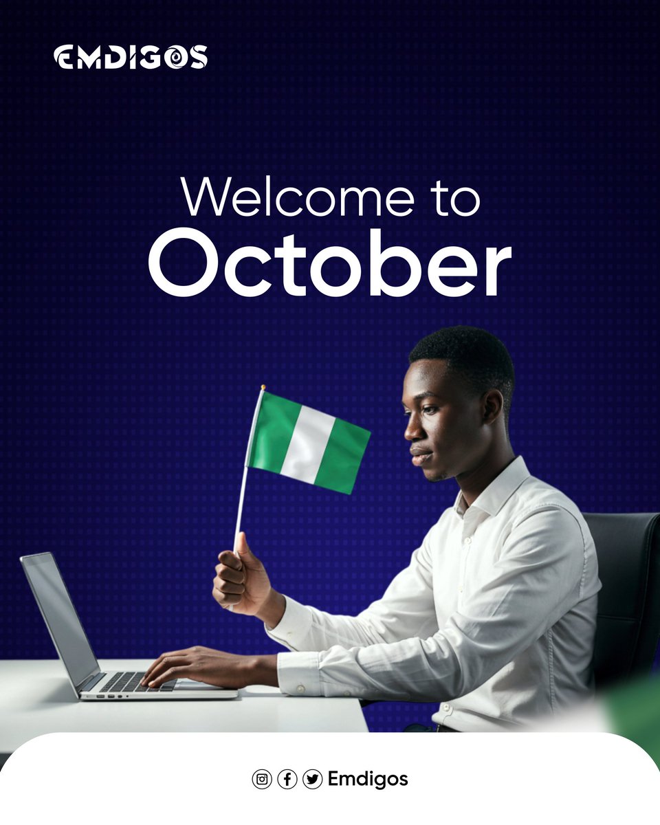 emdigos_'s tweet photo. 65 years strong, and still rising! Just like Nigeria, we believe in growth, grit, and great ideas. Let’s make this new month count. https://t.co/d3RtIOrKce