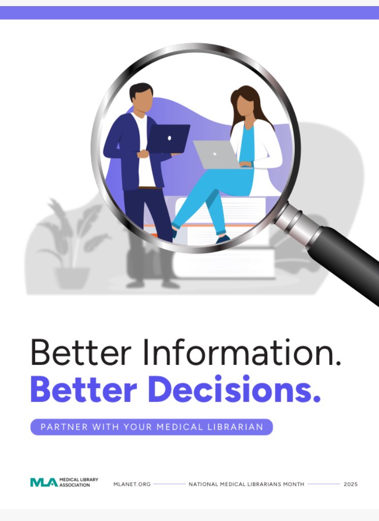 anitaelizar's tweet image. Happy #CanadianLibraryMonth &amp;amp; National Medical Librarians &amp;amp; Libraries Month!
#NMLM
#LibraryTechnician