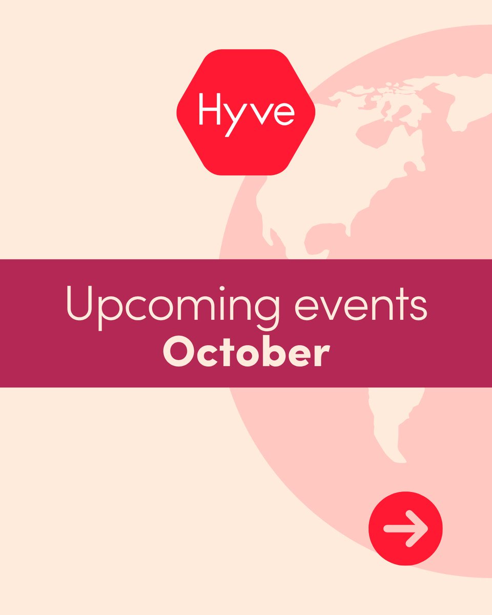 hyve_group's tweet photo. 🍂 September wraps, October begins! @Groceryshop  in Las Vegas &amp; @Break_Bulk Americas in Houston are finishing strong - and there’s more ahead this month. We can’t wait to see you there! #AHyveEvent https://t.co/U0VdIaIRIp