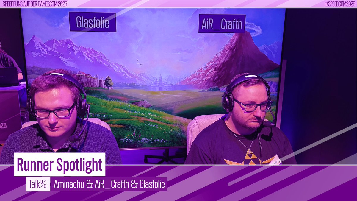 Meister Glasfolie und Padawan AiR_Crafth gemeinsam auf dem Sofa der Social Area im Interview mit <a href="/AminaChu/">✨ Aileen ✨ | アイリーン</a> über eine der wohl schönsten Spielereihen aller Zeiten - nämlich The Legend of Zelda! Aber es soll nicht nur um die Spitzohrenprinzessin gehen, sondern vor allem auch um