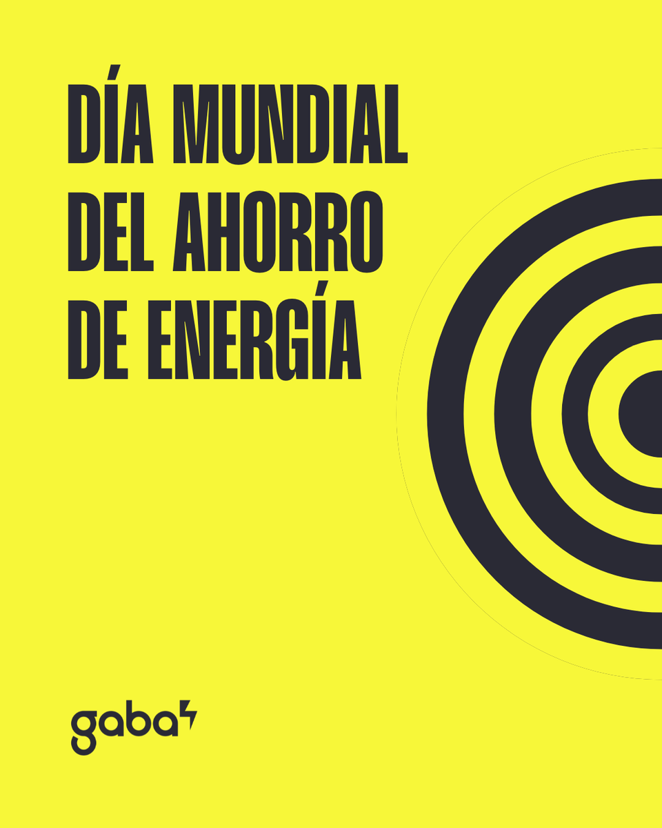 gabaenergia's tweet photo. Hoy es el Día Mundial del Ahorro de Energía. 💡
Y tú apagando luces como si eso fuera a arreglar algo… 😅

Ahorrar de verdad es entender tu factura y pagar solo por lo que consumes.
Con Gaba, eso es lo normal. ⚡ https://t.co/PDQHMfdFUK