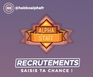 Les recrutements sont ouvert à l’occasion de la réouverture d’Habbo-Alpha, pour plus d’informations c’est sur notre serveur discord communautaire > discord.gg/HFJykVBm6 ☁️ habbo-alpha.eu 🚀
───── ✩ ─────
#Habbo #HabboFR #habboalpha