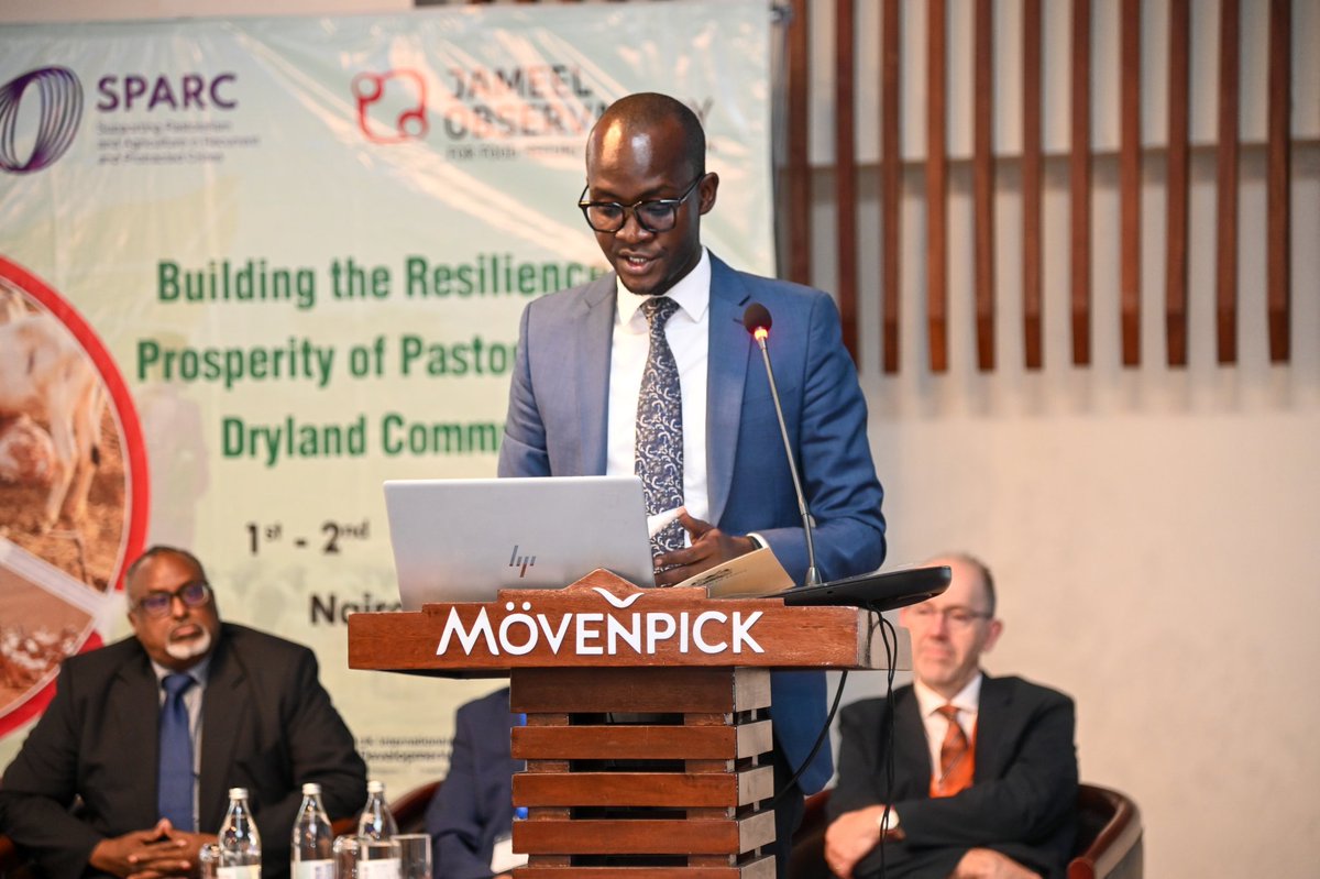 ASALs_Regional's tweet image. Ambrose Lore, Acting Secretary ASALs, on behalf of the Principal Secretary for ASALs, today officially opened a two-day conference on building resilience and prosperity of pastoralists and dryland communities.