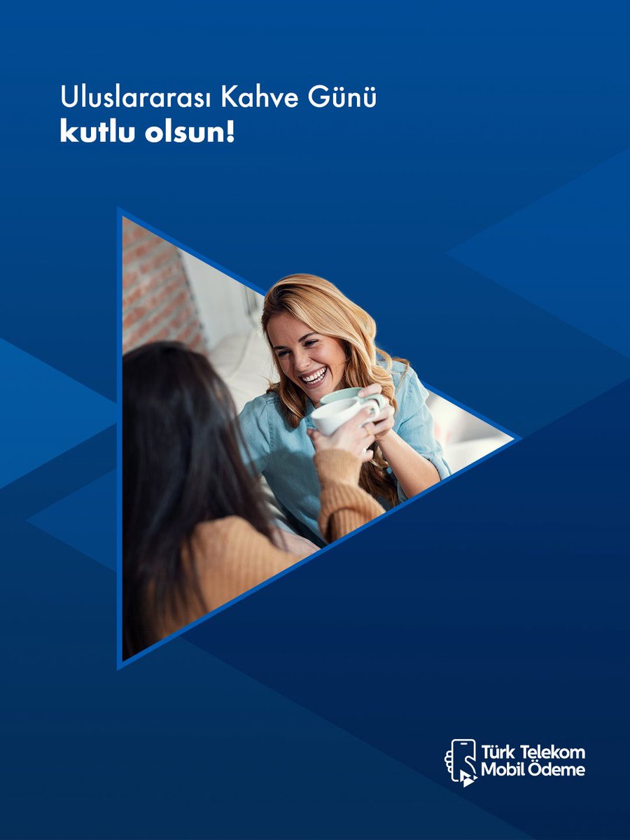 Ödemeleri hallettiysek sıra kahvelerde! ✨

Türk Telekom Mobil Ödeme kolaylığıyla faturalarını tamamla, kahvenin tadını çıkar. 🤝 

Uluslararası Kahve Günün kutlu olsun! 🌍☕