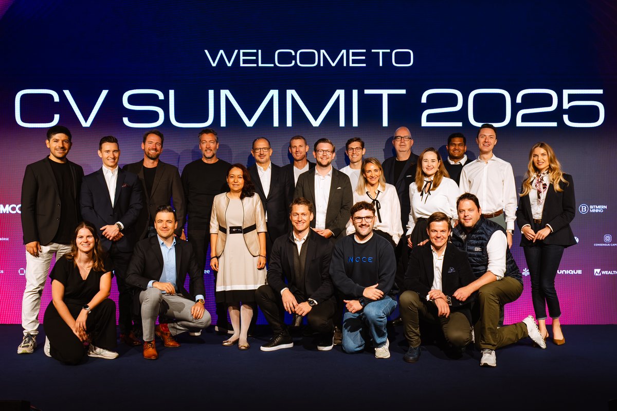 Every unforgettable #CVSummit starts with an unstoppable team 💪

📸 Here’s the crew that turned CV Summit 2025 into THE blockchain, AI, and digital assets conference of the year. From countless brainstorming sessions to late-night meetings and on-site preps, every sleepless