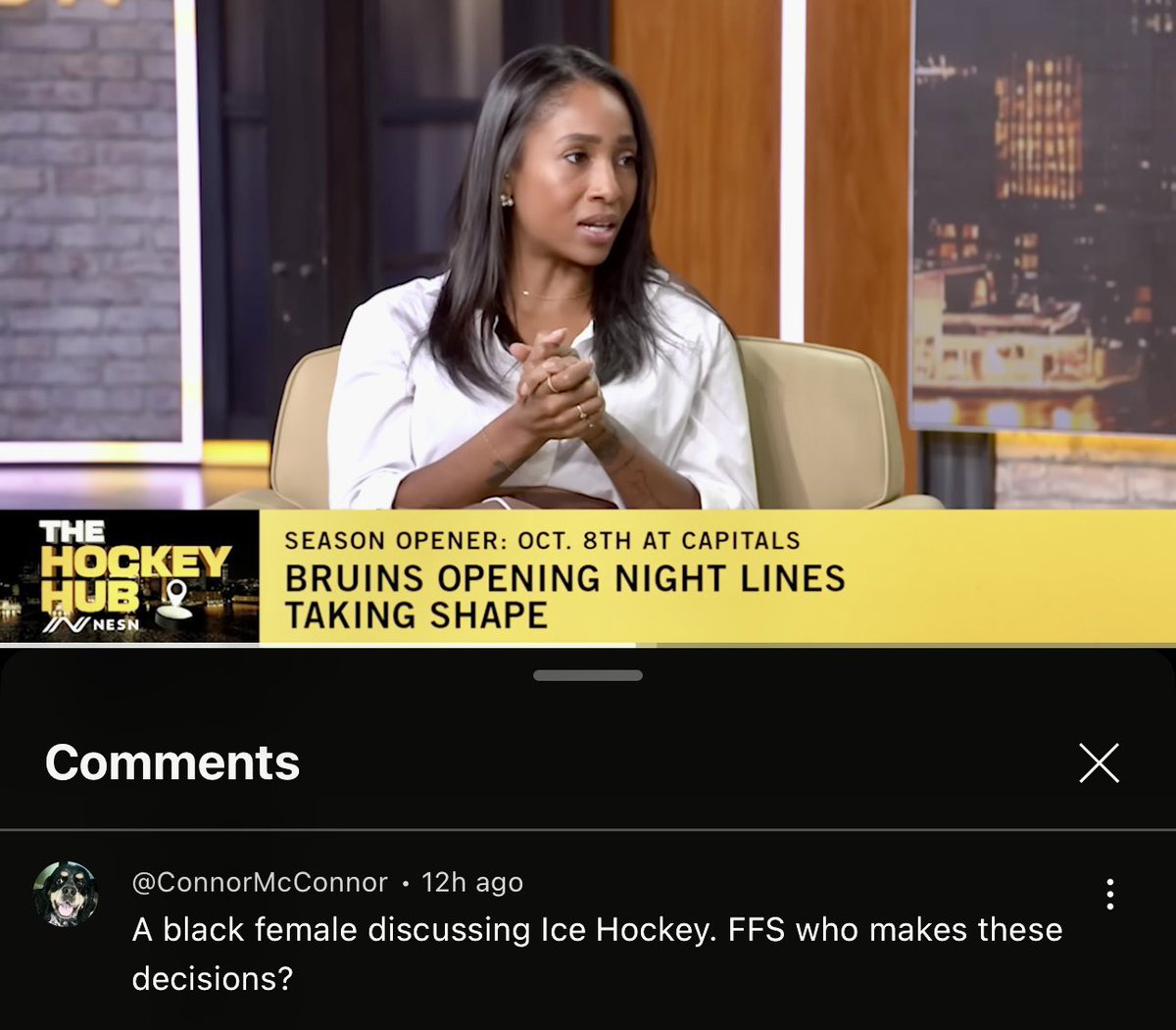 Kasey Hudson (@thesportskase) on Twitter photo For anyone that’s questioned if I truly love the game of hockey, I hope this answers some questions. You have to really love something to endure constant sexism and racism. My work is always measured by my gender and color of my skin. So no, I didn’t wake up one morning and think For anyone that’s questioned if I truly love the game of hockey, I hope this answers some questions. You have to really love something to endure constant sexism and racism. My work is always measured by my gender and color of my skin. So no, I didn’t wake up one morning and think