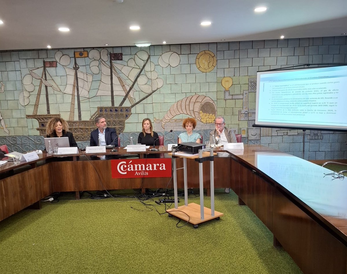 🌱 Jornada Programa PYME Sostenible: Sostenibilidad de las empresas

▪️ Nuestra compañera Lola Sebastián ha participado hoy en la jornada del programa de PYME Sostenible organizada por la Cámara de comercio de Avilés, en la que también participan <a href="/TAXUS_/">TAXUS MEDIO AMBIENTE</a> y EnerGigante.