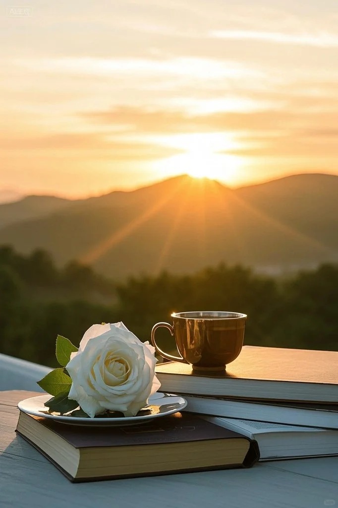 Good Morning 🌞  
With the first rays of the sun, let’s welcome this new month with positivity, peace, and joy.  
May your day be as warm as the sunrise, as refreshing as a cup of coffee, and as pure as a white rose. 🌸☕️  
#GoodMorning #PositiveVibes #NewMonth #Happiness