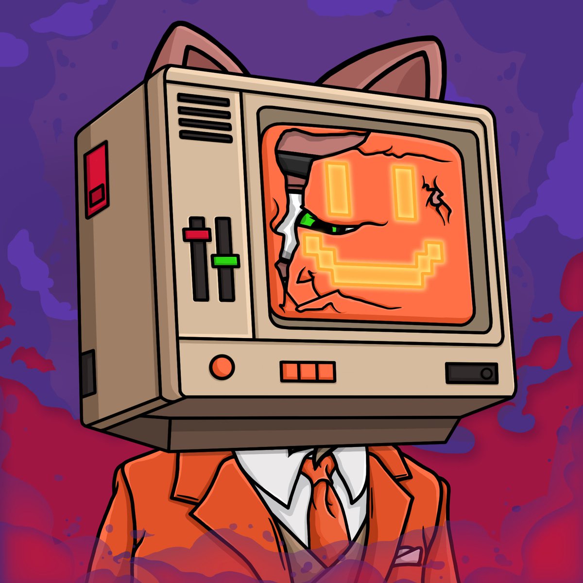 Olga__eth's tweet image. All these @MetaKittys are hand drawn