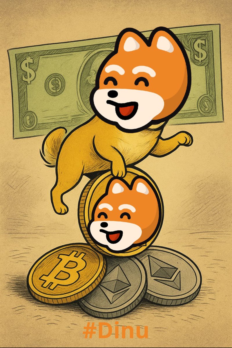 The #Dogeyinu memecoin revolution is coming, and now is the time to take advantage and compete for #Dinu. ✅️ Strong Community ✅️ Meme loved by the community.

Will you stay out?

📊altcoin Season 
#AltcoinSeason #vitalik <a href="/VitalikButerin/">vitalik.eth</a> <a href="/elonmusk/">Elon Musk</a> <a href="/dogey_inu/">Dogey-Inu $DINU</a> 

#Brasil #USA