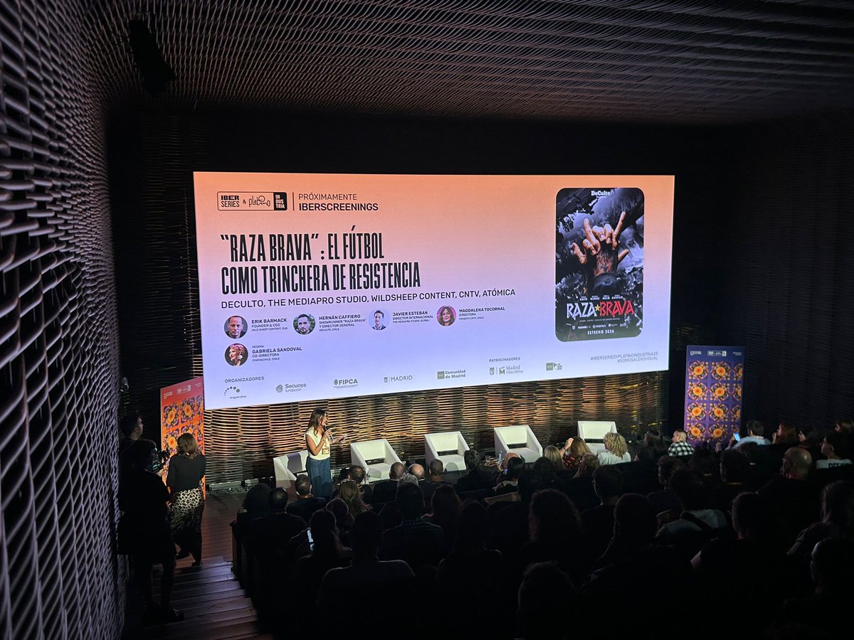 iberseries_pi's tweet photo. 👉🏼 Iberscreenings: Próximamente 📲 “Raza Brava”- Deculto, @themdpstudio, Wild Sheep Content, @CNTV, Atomica.
@EGEDA_Comunica @FSecuoya @fipca_org @Madrid_FO #FilmMadridRegion @ComunidadMadrid @Madrid @ICEX_
#IberseriesyPlatinoIndustria25 #somosaudiovisual https://t.co/EKbq8ELaD3