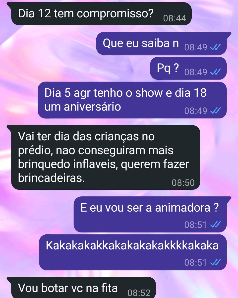 BiancaVitriaMu1's tweet photo. Os Jobs bateram na minha porta e eu como idiota, sempre abro kkkkkkkkkkkkkkkkkk
Currículo: animadora de festa infantil https://t.co/FgUV6JdvyY