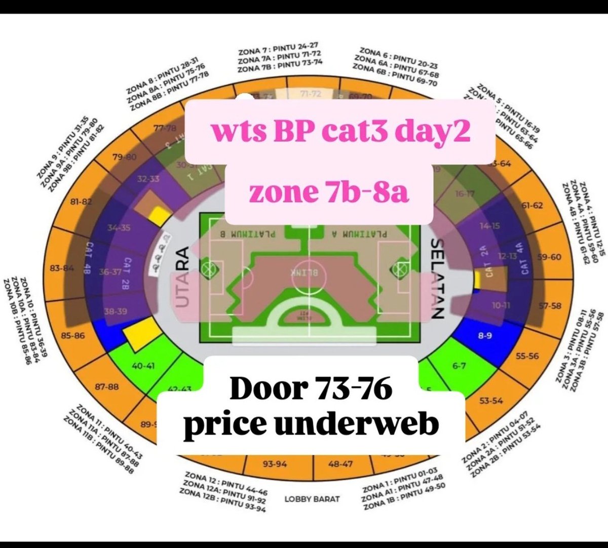 febryngr's tweet photo. #WTS #zonauang #BLACKPINK

WTS TIKET BLACKPINK WORLD TOUR-DEADLINE

Ini real ya guys, jual rugi underprice, aku bukan seller, karena temenku aja ga jadi nge cancel mendadak, mana udah di talangin😭😭😭 https://t.co/FzXM0zEnFT