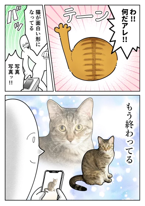 シャッターチャンスは一瞬で 