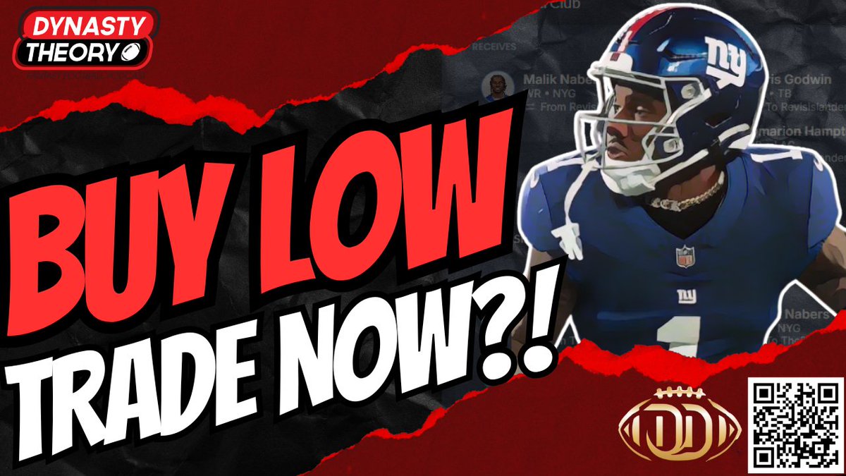 We have a brand new episode of <a href="/DynastyTheoryFF/">Dynasty Theory Fantasy Football Podcast</a> available only on <a href="/DestinationDevy/">DD Fantasy Football</a>!

We discussed Malik Nabers, Malik Nabers, and more Malik Nabers.

Are you buying low or selling now?! Let us know your thoughts in the YouTube comments!

📺youtube.com/watch?v=yPcTx_…