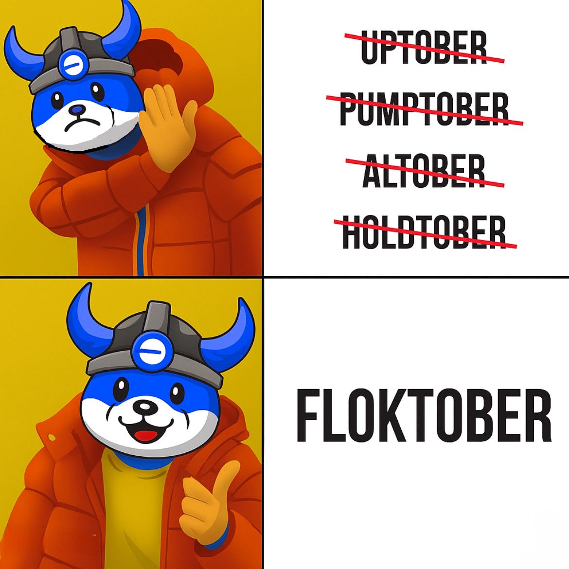 Floki_OnBase's tweet photo. Happy FLOKTOBER π¦βοΈ
#floktober $floki #flokionbase https://t.co/wJPpbVRK0z
