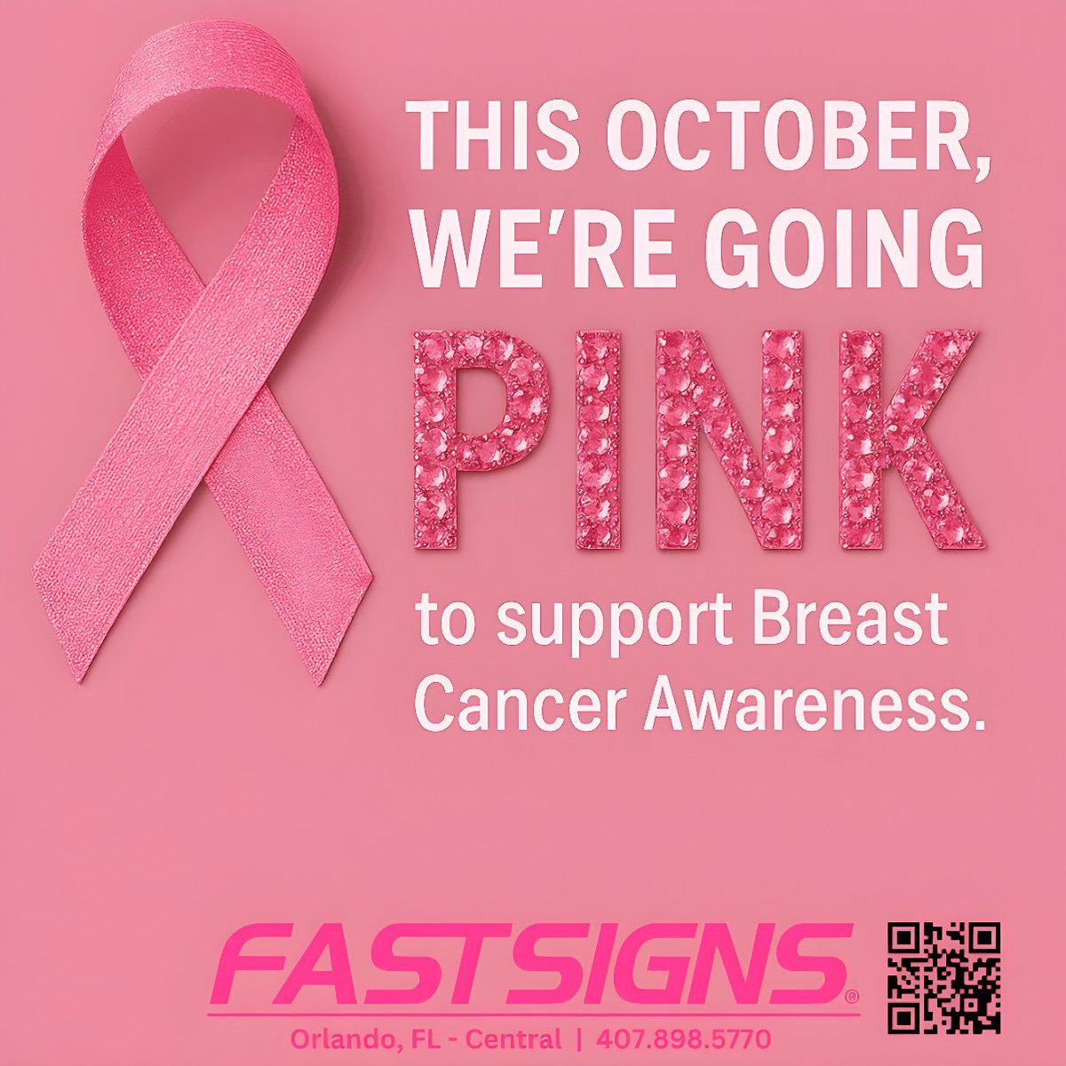 FastsignsOrland's tweet image. This October, FASTSIGNS Orlando-Central is going pink to support Breast Cancer Awareness Month; in honor of those we have lost, those who have fought, and those who are still currently fighting. 🎀🩷

#breastcancerawareness #makeyourstatement
#FASTSIGNSOrlandoCentral