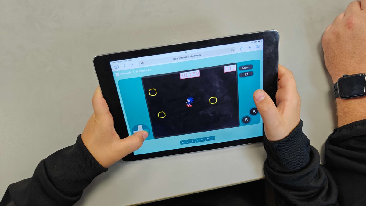 Code_Created's tweet image. 🎮 Fantastic start to the year at The River Centre in Blaenau Gwent! Pupils from Y1-Y8 created their own games with custom graphics and scoring. Every student finished with a playable game to take home. Lovely school, brilliant day! 🚀

codecreated.com

#STEMEducation