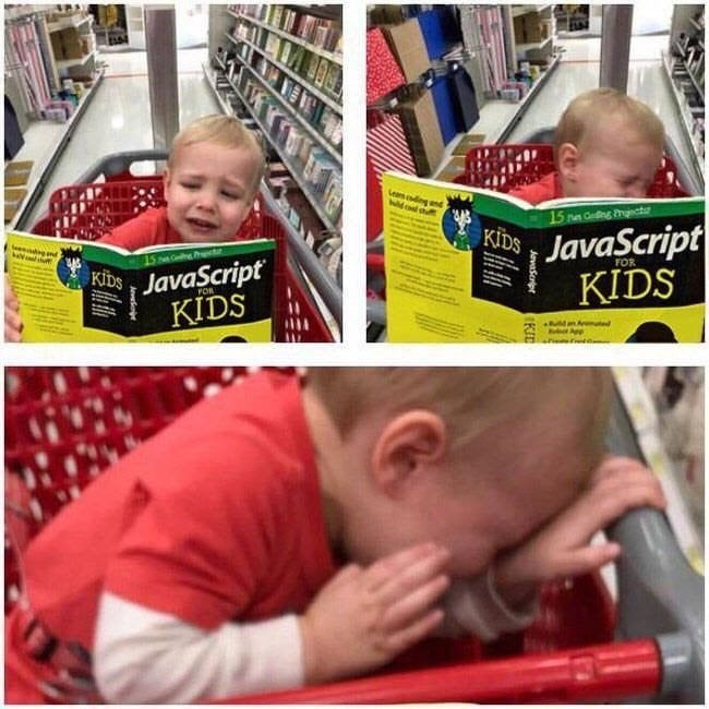 javascript is like a horror movie 😭