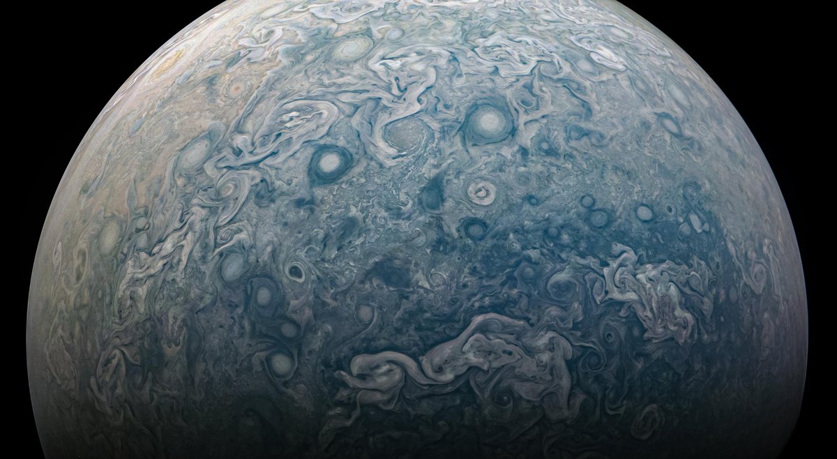 A bit of #Jupiter

Credits: NASA/JPL-Caltech/SwRI/MSSS Image processing by Kevin M. Gill, © CC BY