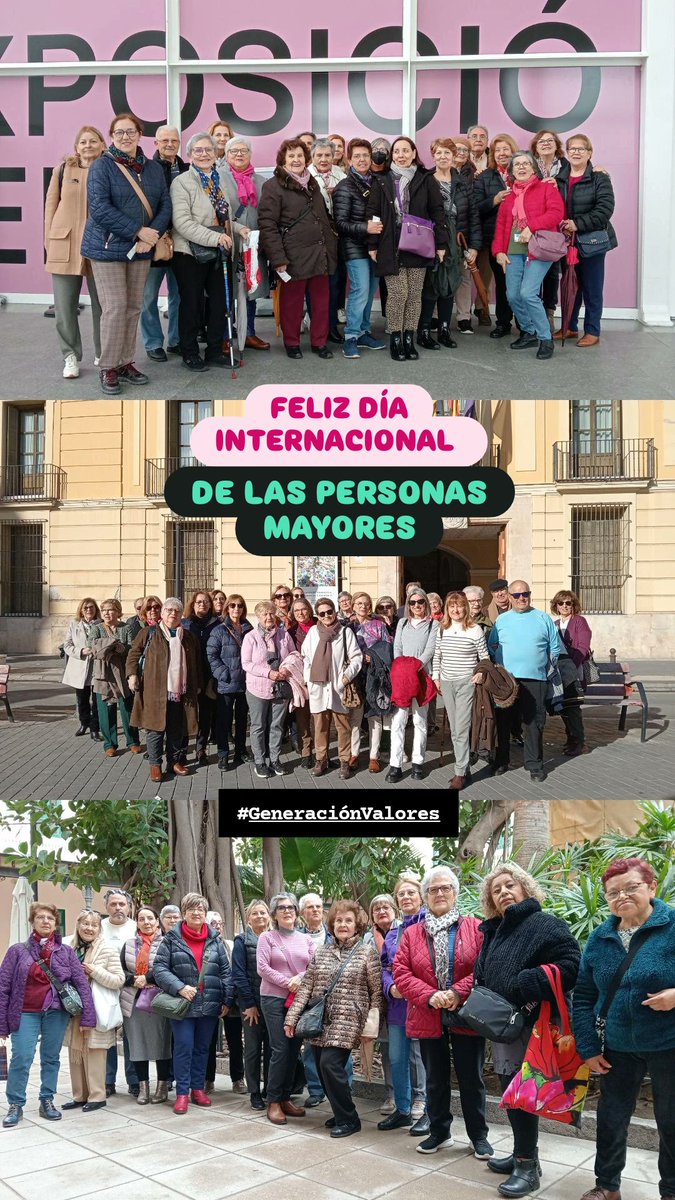 ✨ Hoy 1 de octubre se celebra el Día Internacional de las Personas Mayores 👵👴.
Un día para reconocer su sabiduría, experiencia y todo lo que aportan a nuestra sociedad.💜

#GeneraciónValores
<a href="/JOVESOLIDES/">JOVESÓLIDES</a>