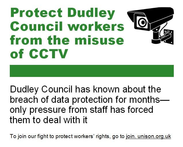 UNISON would like to disagree with the idea that the misuse of CCTV in Dudley Children's Services only came to light in August.

Council managers have known about it since March. More details facebook.com/share/p/1FfHga…
<a href="/smith017395/">Martyn DudleyLDR</a> <a href="/ExpressandStar/">Express & Star</a> <a href="/unisonwestmids/">UNISON West Midlands</a>