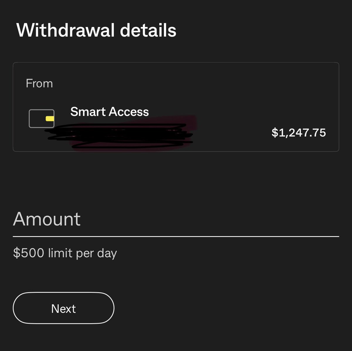 tripletriple007's tweet photo. @CommBank how come i can’t do cardless withdrawals of more than $500 when the daily limit is $2000? https://t.co/Vx4ItDSWvh