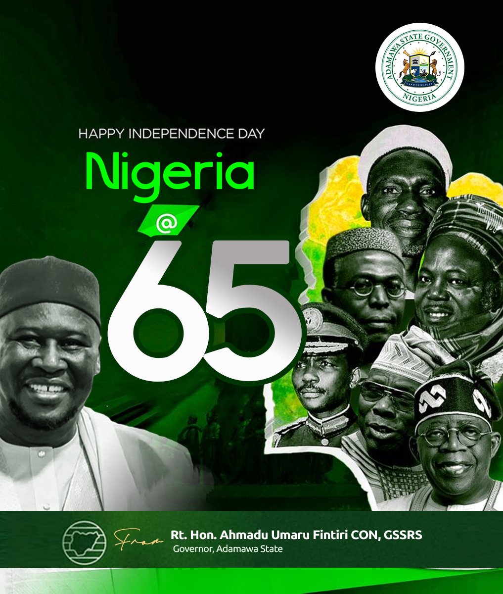 GovernorAUF's tweet photo. Happy Independence Day, Nigeria! https://t.co/uic9ZEQO4d