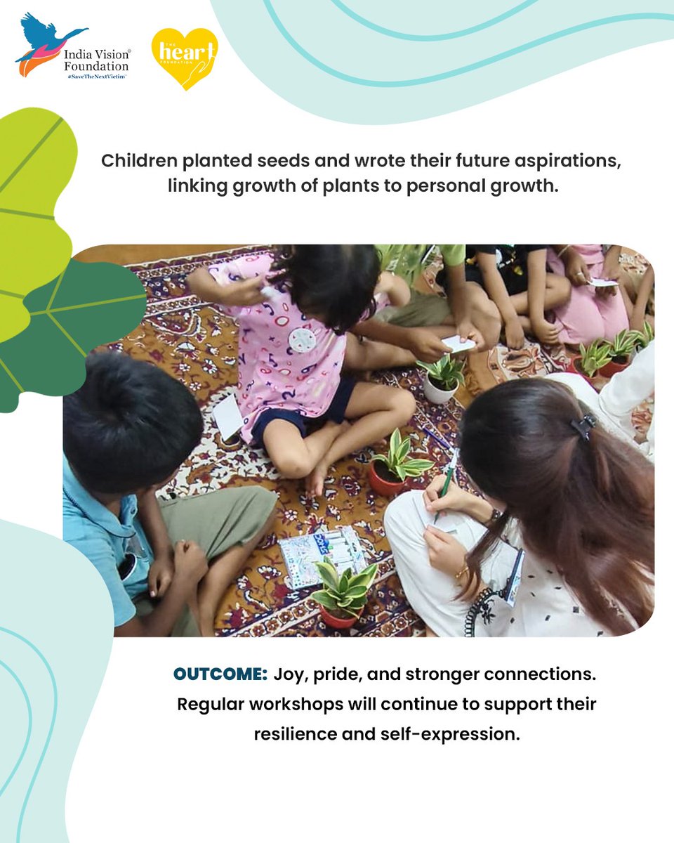 ✨ Through art, dance, and stories, children of incarcerated parents found a safe space to express, connect, and dream. 💜 From emotions in motion to planting seeds of hope, the workshop nurtured creativity, confidence, and belonging. 🌱 Together, we shine brighter. 🌈