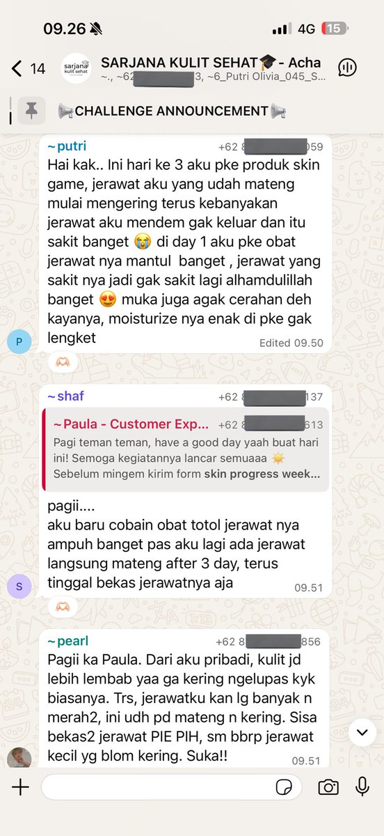 cloudysnowys's tweet image. join group Sarjana Kulit Sehat @skingameofc ikutan happy liat sesama acne fighter dikasih fasilitas lengkap sama Skin Game 🥹👏🏻

dibantu buat menuju HEALTHY SKIN &amp;amp; biar ga merasa sendirian buat lewatin masa2 breakout