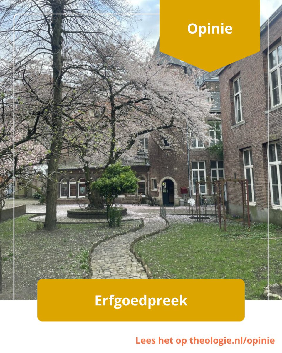 “Kerkgebouwen waren ooit third places – maar ze zijn te vol van religieus pathos om vandaag vrij te denken.” – Nietzsche (1882), geactualiseerd door Dick Wursten bij de heropening van de Olijfberg, Antwerpen.
👉 theologie.nl/kerkelijk-erfg…