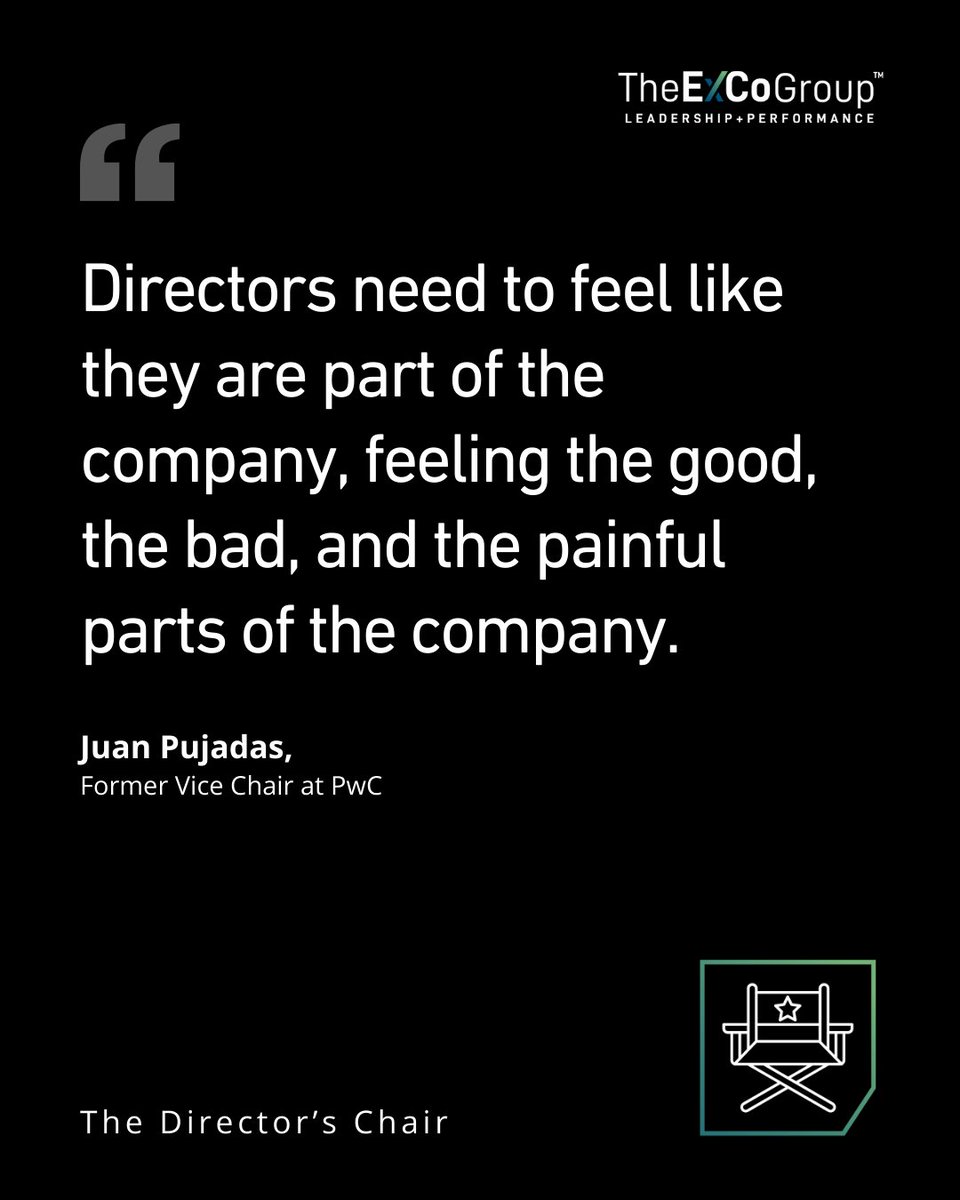 Can you govern what you don’t feel connected to?

In The Director’s Chair, Juan Pujadas explains why directors must engage beyond the boardroom to lead with purpose.

📍Read it here: hubs.ly/Q03KBc5x0

#BoardLeadership #Governance #ExCoLeadership