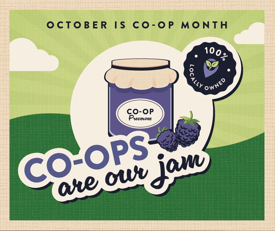 Co-ops are our jam and so are members like you! As your local cooperative, Corn Belt Energy is proud to be member-made and 100% locally owned. Together we’re preserving what matters most. Thanks for making our work so sweet!💜#CooperativeDifference #CooperativeMonth
