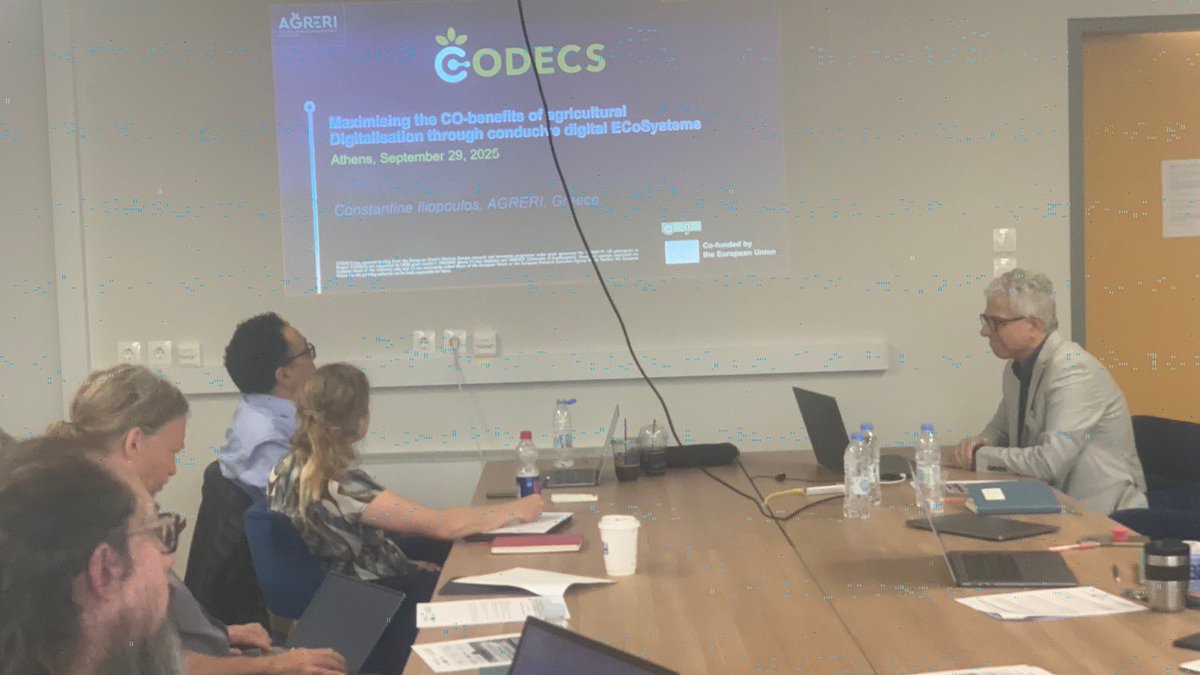 HORIZONCODECS's tweet image. 📢On 29–30 Sept 2025, @uoaofficial hosted the international workshop “Governing Just Agrifood Transitions: Politics of Justice, Responsibility and Resilience in Sustainable Food Transitions”. 

Supported by EurSafe, the HFRI-funded Go-JuST project, #CODECS, @NTNU  and AGRERI, the…