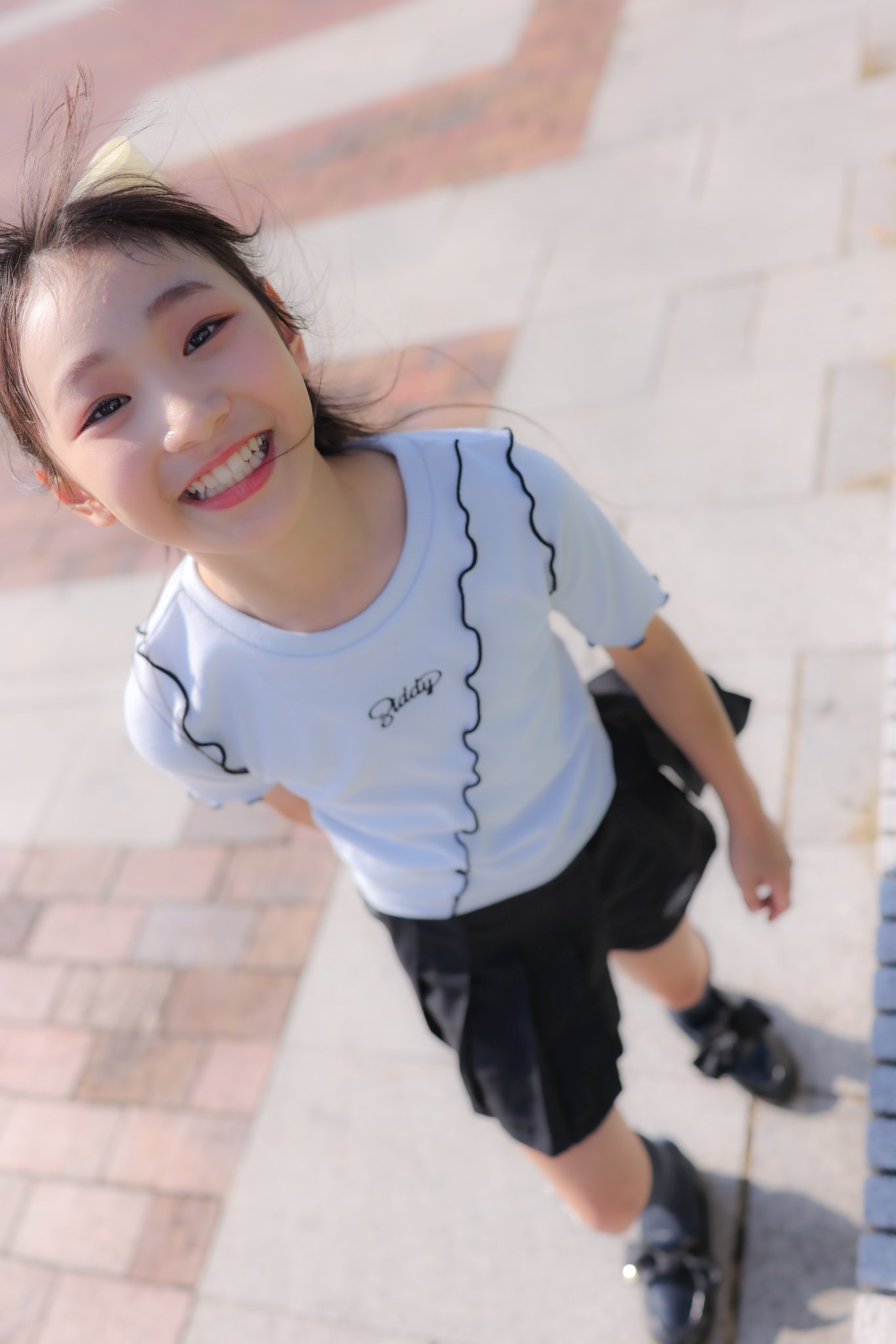 あーちゃん 💜🩷❤️🧡💛💚🩵💙🤍 初めてのショートパンツは 正直、白目むき