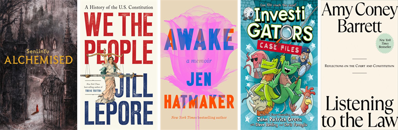 This week the Sargent Memorial Library has 93 new books.  New items include 107 Days, Alchemised, and We the People. wowbrary.org/nu.aspx?p=6846…