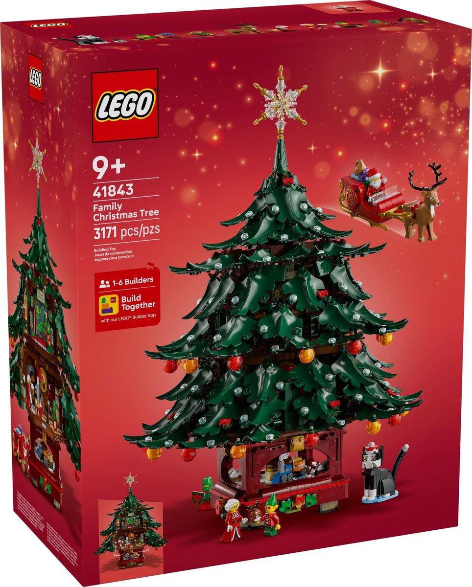 semmedianinja's tweet image. New Month Means New Lego Sets are now available at The Lego Store (ad) #holidays #buildingsets #buildingblocks #giftideas #lego 

Links in Comments
Holiday Express Train 
Family Christmas Tree 
Up-Scaled Santa Minifigure 
Festive Gingerbread House: 
Snowman Ornaments