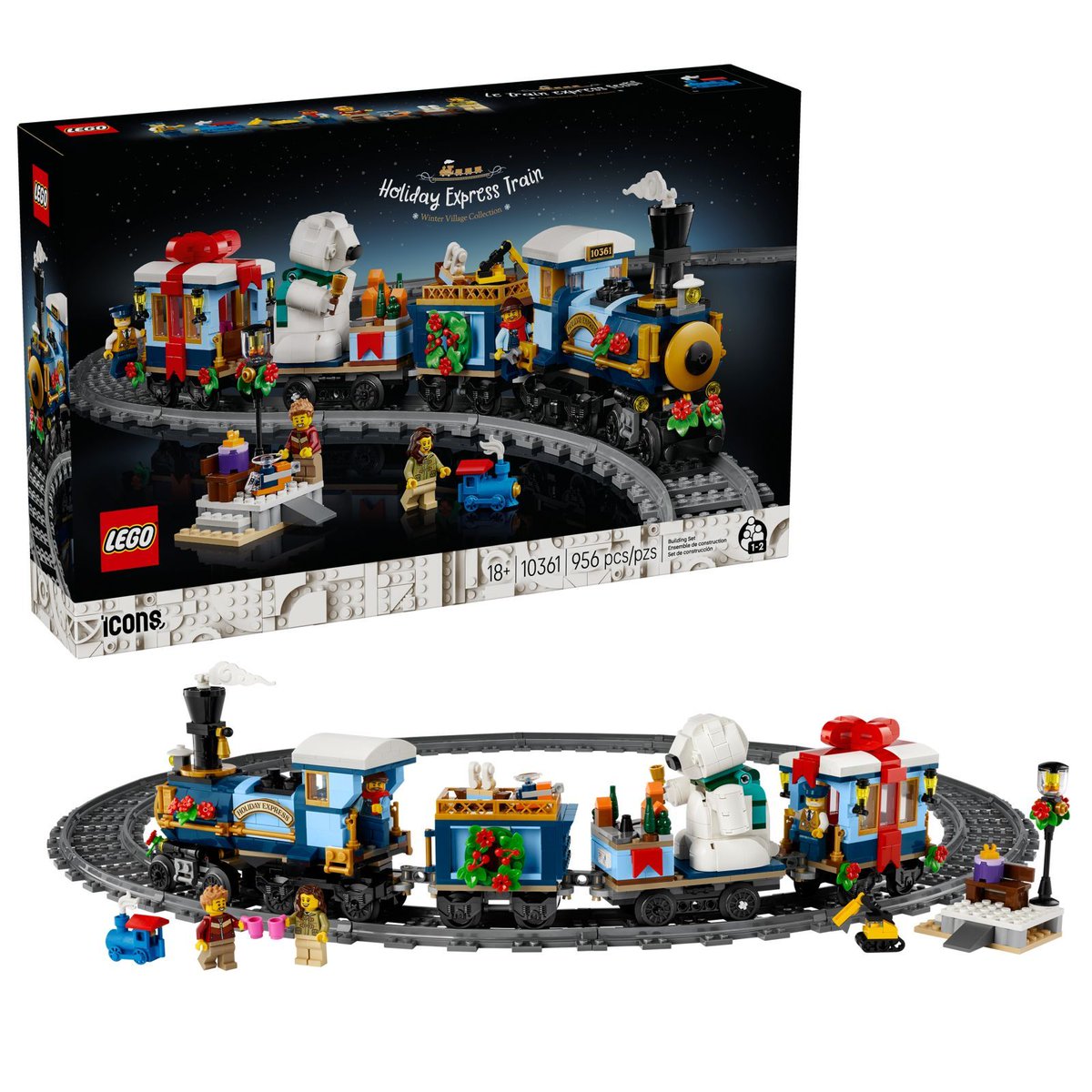 semmedianinja's tweet image. New Month Means New Lego Sets are now available at The Lego Store (ad) #holidays #buildingsets #buildingblocks #giftideas #lego 

Links in Comments
Holiday Express Train 
Family Christmas Tree 
Up-Scaled Santa Minifigure 
Festive Gingerbread House: 
Snowman Ornaments