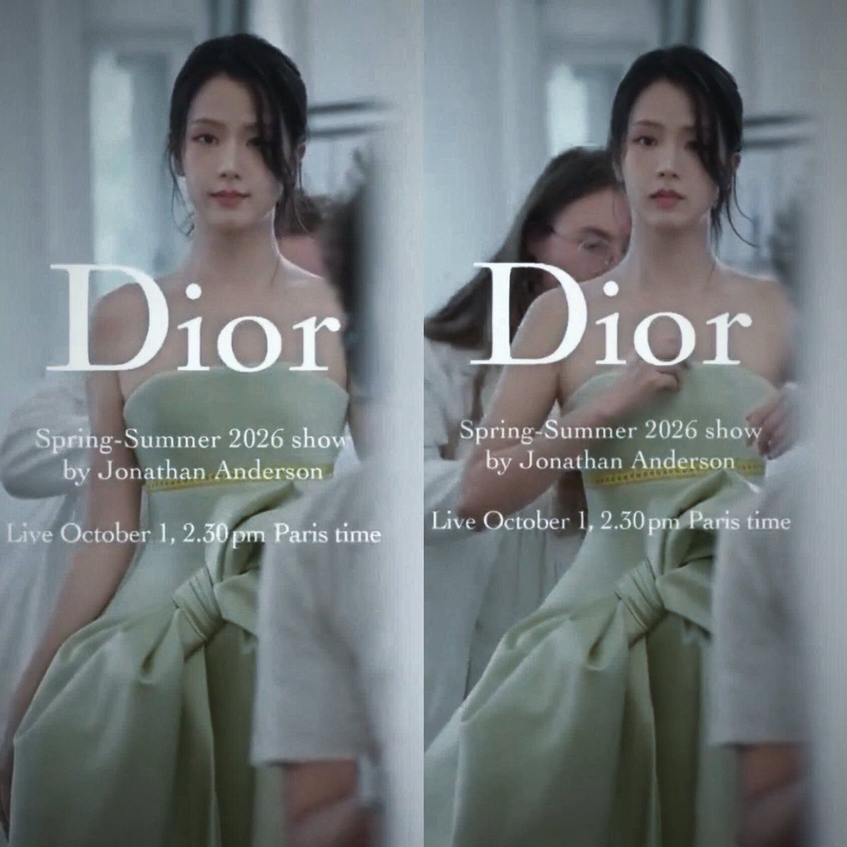 anneanne031's tweet photo. Can’t wait to see how Jisoo writes another Dior fairytale 🌙

DIOR PRINCESS JISOO AT PFW
#JISOOxDiorSS26 https://t.co/KaTXkJ2Ebi