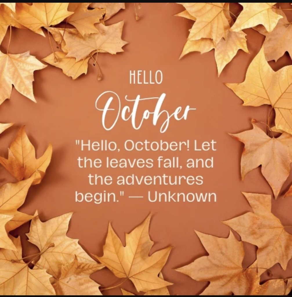 Hello, October! 🍂

Check out what’s happening this month and view our October Calendar &amp; Menu here: bit.ly/3VJLrD3

#HeritageCUSD8 #ProudHawkCommunity #RootedInCommunityGrowingTogether