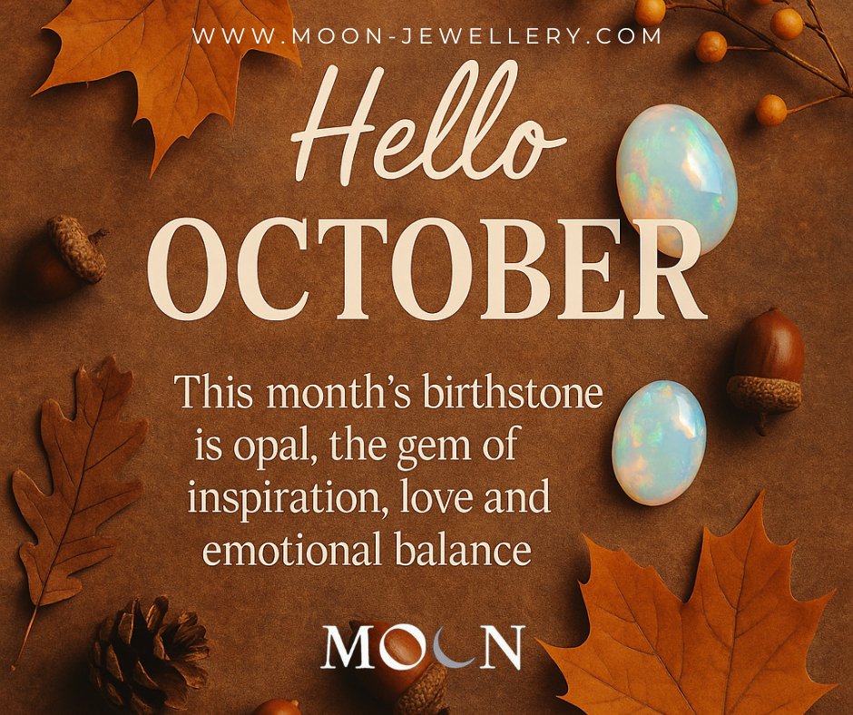 MoonJewellery's tweet photo. ✨ Hello October ✨
Opal season is here–the gem of love, inspiration &amp; balance.💎🌈
This month at Moon:
🎨 Jewellery workshops -4 &amp; 25.10
🌕 Supermoon flash sale -7.10
👧 Free kids’ workshop -26.10
#MoonJewellery #DurhamEvents https://t.co/o9b9q4zMeR